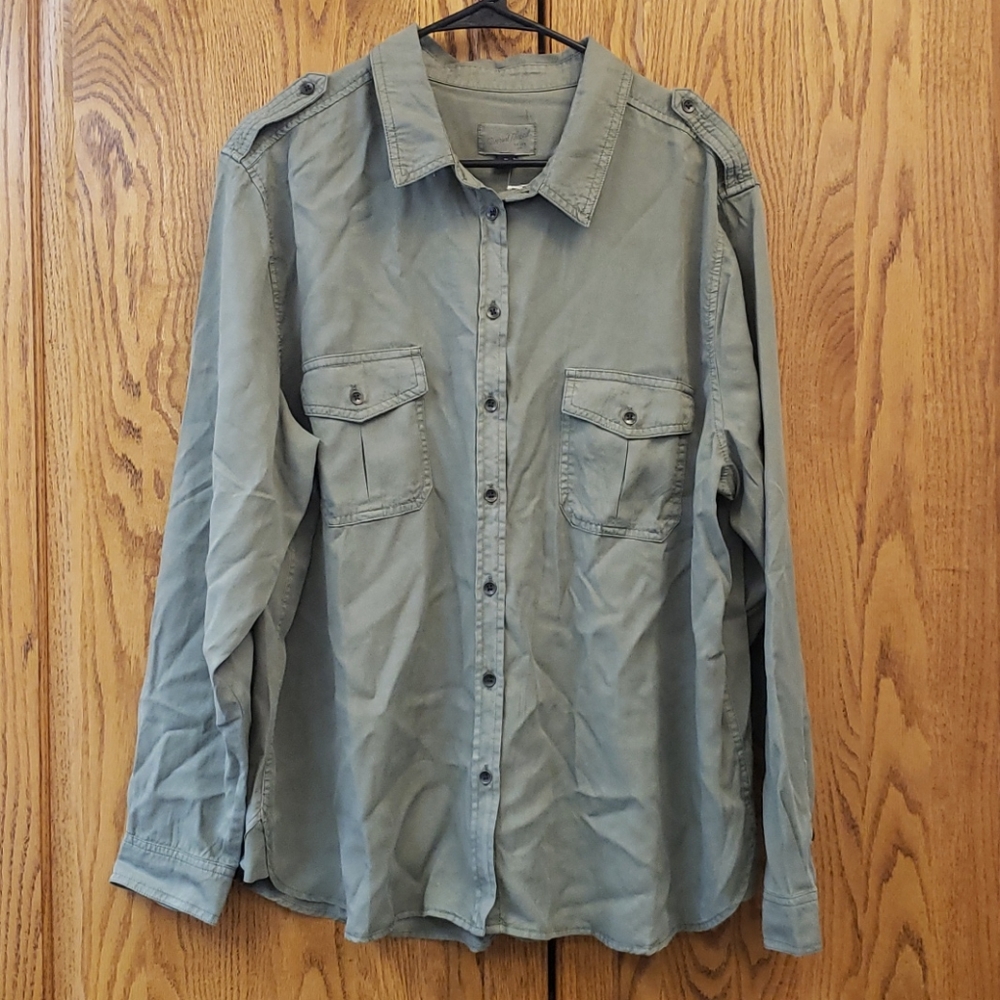NWT Olive Shirt